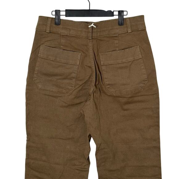 NWT Everlane The Organic Straight Leg Pant in Beech Size 12 - Picture 12 of 12